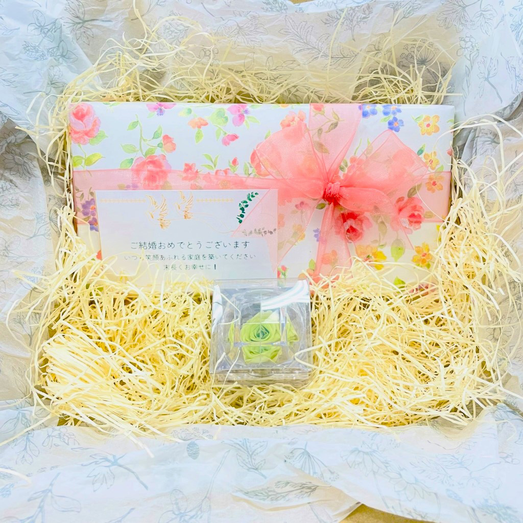 プリザーブドフラワーラッピング(ゆうパック配送限定)