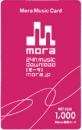 mora music card (モーラ・ミュージック・カード)