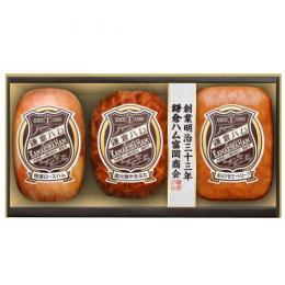 【鎌倉ハム富岡商会◎お中元】鎌倉富岡のエンブレム・ロース、やきぶた・3本詰め