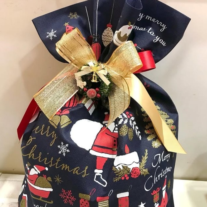 クリスマスラッピング例